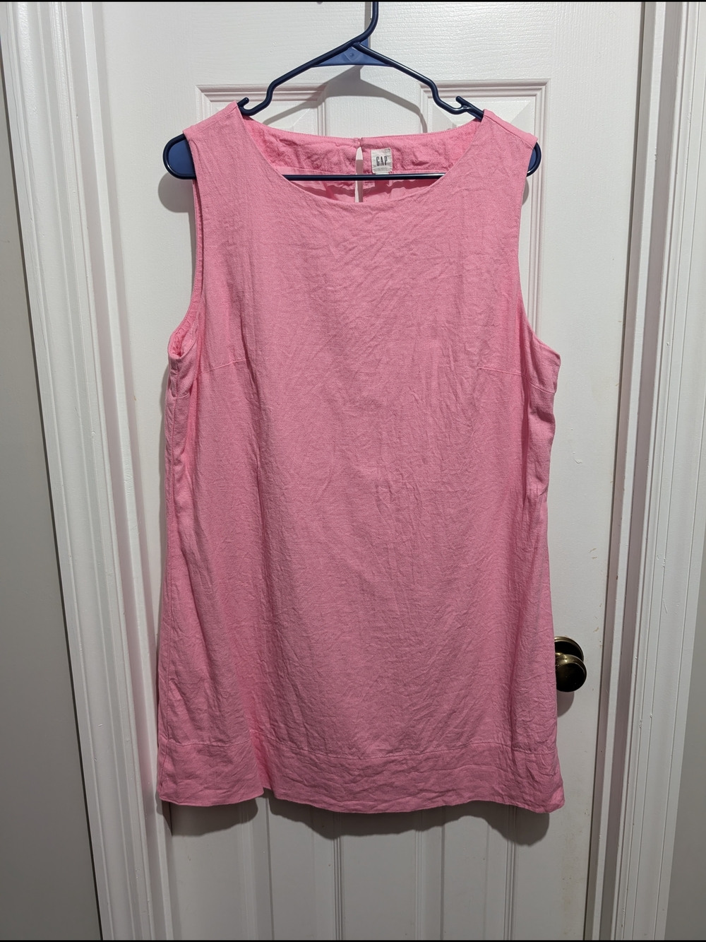 GAP Pink Sleeveless Shift Tunic